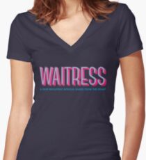 Baked from the Heart Women's Fitted V-Neck T-Shirt
