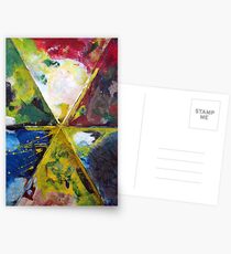 Paint Palette Postcards