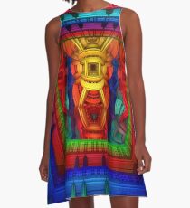 In The Box Bright A-Line Dress