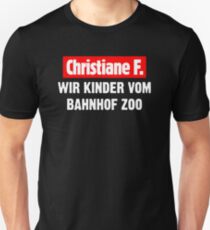 Christiane F. WIR KINDER VOM BAHNHOF ZOO Slim Fit T-Shirt