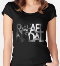 rafael nadal tshirt Women's Fitted Scoop T-Shirt