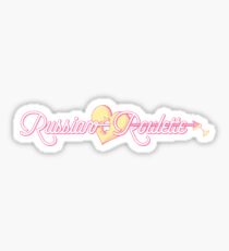 Red Velvet Russian Roulette Logo Sticker