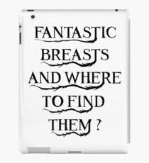 Fantastic Breasts iPad Case/Skin