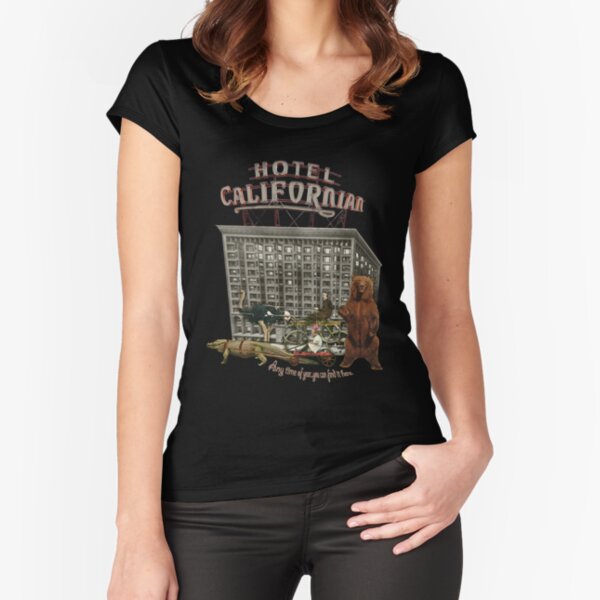 Hotel CA Fitted Scoop T-Shirt