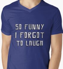 Funny Men's V-Neck T-Shirt