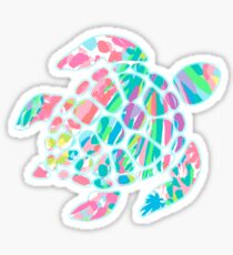 Lilly Pulitzer Sea Turtle- #3 Sticker