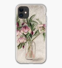 pastell flowers iPhone Case