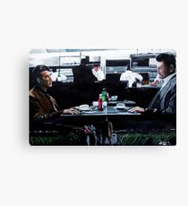 Heat Coffee Shop Canvas Print