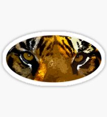 Tiger eyes Sticker