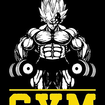 Dragon Ball Z Vegeta Son Gohan Goku Fitness Figure DBZ Muscle Man Model  Bodybuilding Series Gym