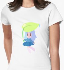 Leaf Girl Women's Fitted T-Shirt