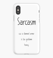 Sarcasm iPhone Case/Skin