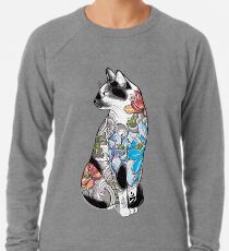 Sudadera ligera Gato en Lotus Tattoo