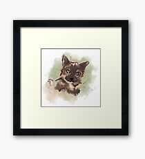 Tortitude Framed Print