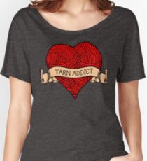 Yarn addict tattoo Women's Relaxed Fit T-Shirt