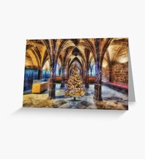 Christmas Cathedral Greeting Card