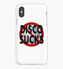 Disco Sucks Crossed Out Ball iPhone Case