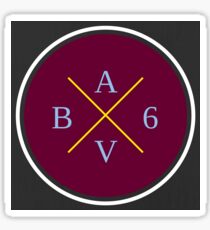 Aston Villa - B6 Badge Sticker