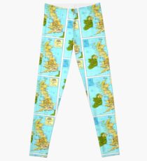 UNITED KINGDOM (MAP) Leggings