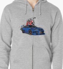 Nissan Skyline GT-R Zipped Hoodie