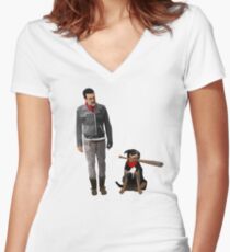 Bisou Shirt mit V-Ausschnitt