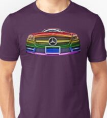 MERCEDES BENZ AMG_ GAY Version Slim Fit T-Shirt