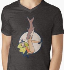 Death Becomes Katya 2.0 Men's V-Neck T-Shirt