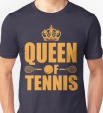 Queen of Tennis Unisex T-Shirt