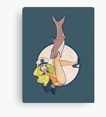 Death Becomes Katya 2.0 Canvas Print