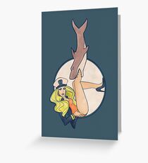 Death Becomes Katya 2.0 Greeting Card