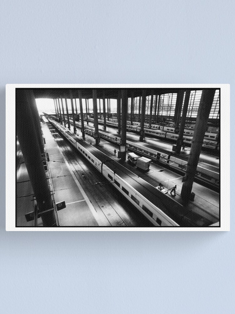 Alternate view of Atoche Train Station Madrid A to B Canvas Print