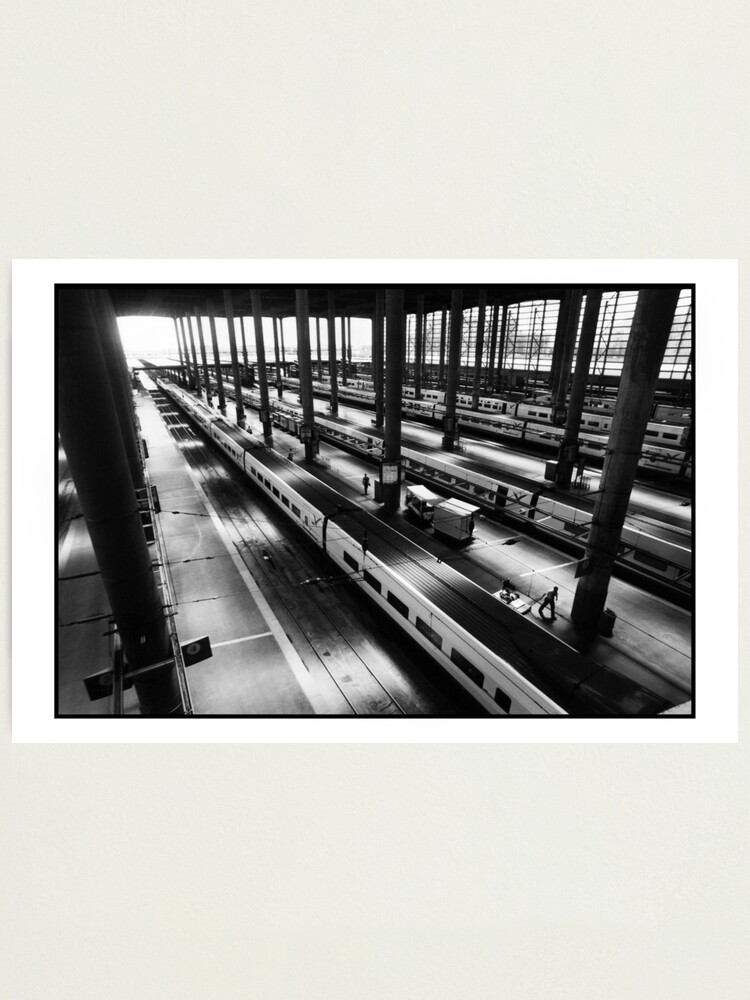 Alternate view of Atoche Train Station Madrid A to B Photographic Print