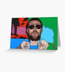 Colins tattoos Greeting Card
