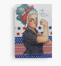 we can do it!! Canvas Print