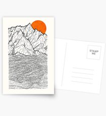 The Orange Sun Postcards