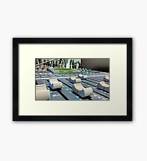 World of Sound Framed Print
