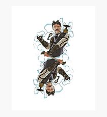 Steampunk Nikola Tesla Photographic Print