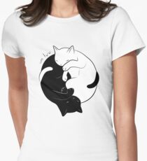 Eternal Cat Love Women's Fitted T-Shirt
