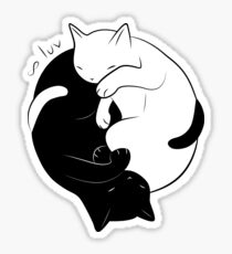 Eternal Cat Love Sticker