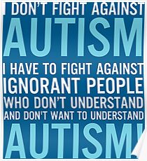 Fight for Autism Poster