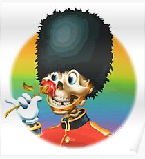 Romantic Dead Head Poster