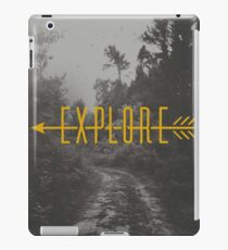 Erkunde (Pfeil) iPad-Hülle & Klebefolie