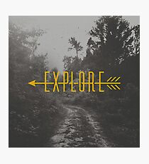 Explore (Arrow) Photographic Print
