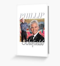Phillip Schofield Homage Tee Greeting Card
