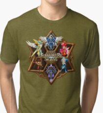 Monster Runes Tri-blend T-Shirt