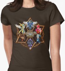Monster Runes Women's Fitted T-Shirt