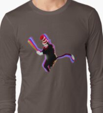 Cat in the Hat with a Bat Long Sleeve T-Shirt