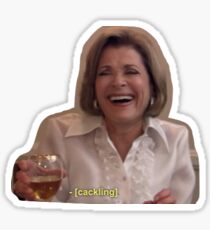 Cackling Lucille Sticker