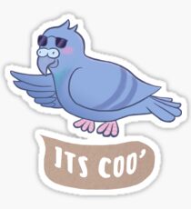 It's Coo' Sticker
