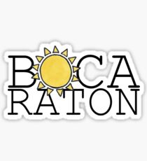 Boca Raton Sticker